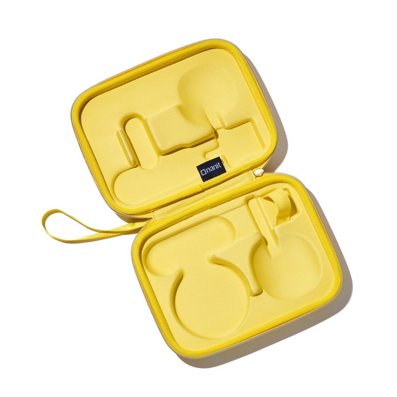 Nanit Travel Case - Protective Hard Shell Carrying Case for Nanit Pro Baby Monitor and Multi-Stand Travel Accessory  Yellow - Image 3